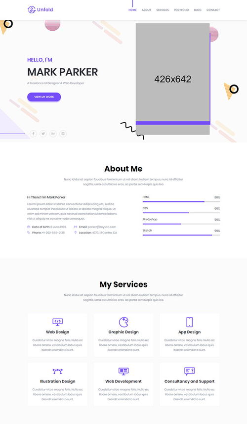 UI设计与Web开发 构建卓越网站模板的艺术与科学